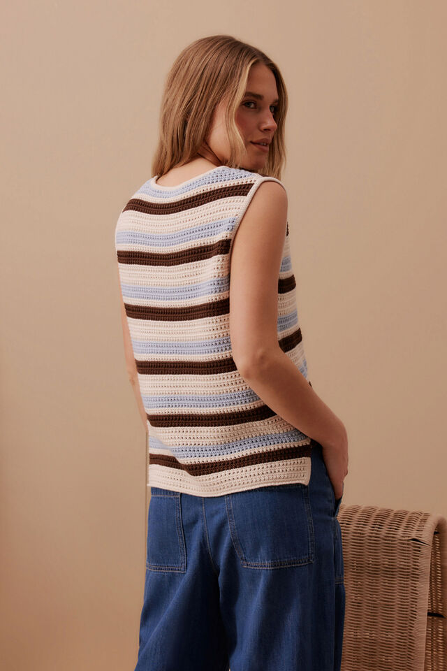 Margot Mesh Knit Tank