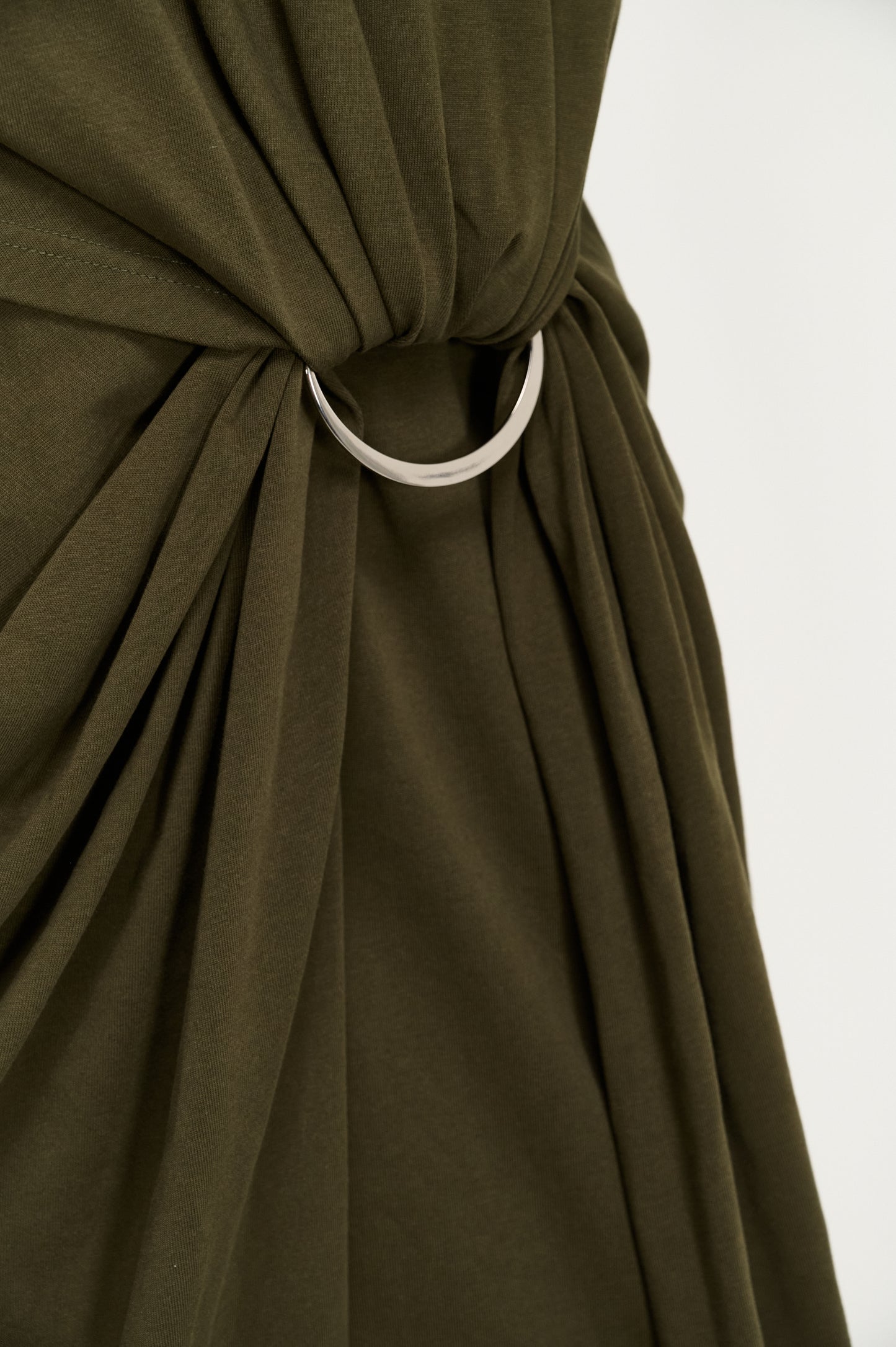 Tovae Draped Midi Tee Dress