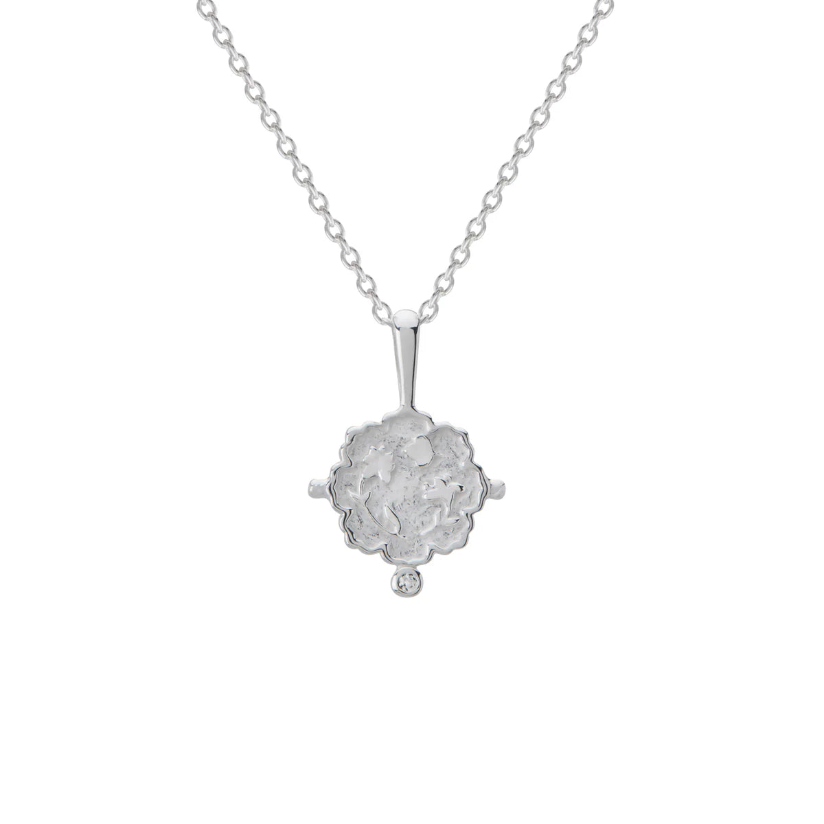 Loved Always Floral Pendant Small