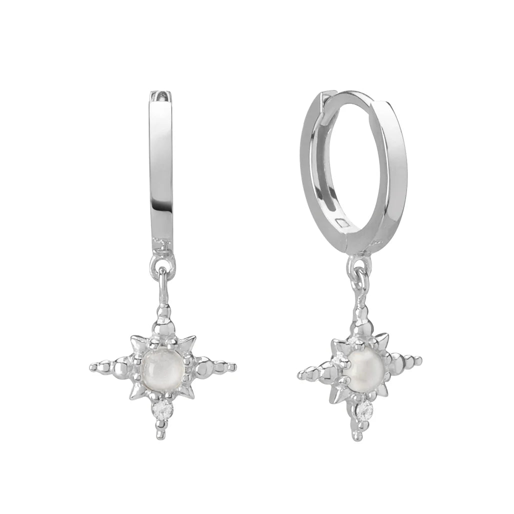 Huggies With Hanging Star