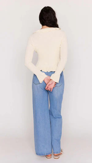Mirabel Ruffled Cardigan