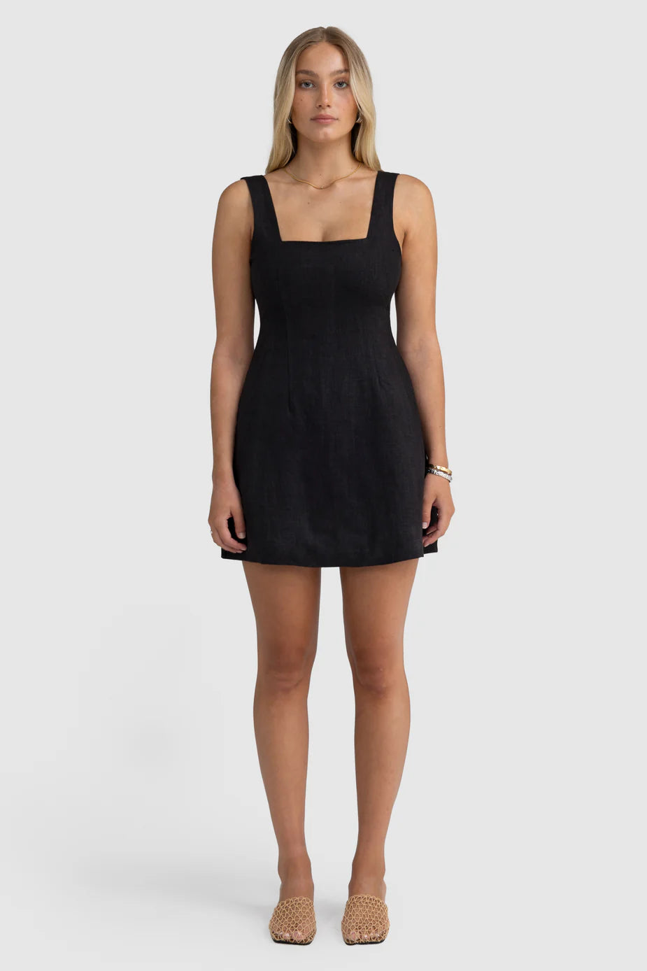 Zoey Linen Mini Dress