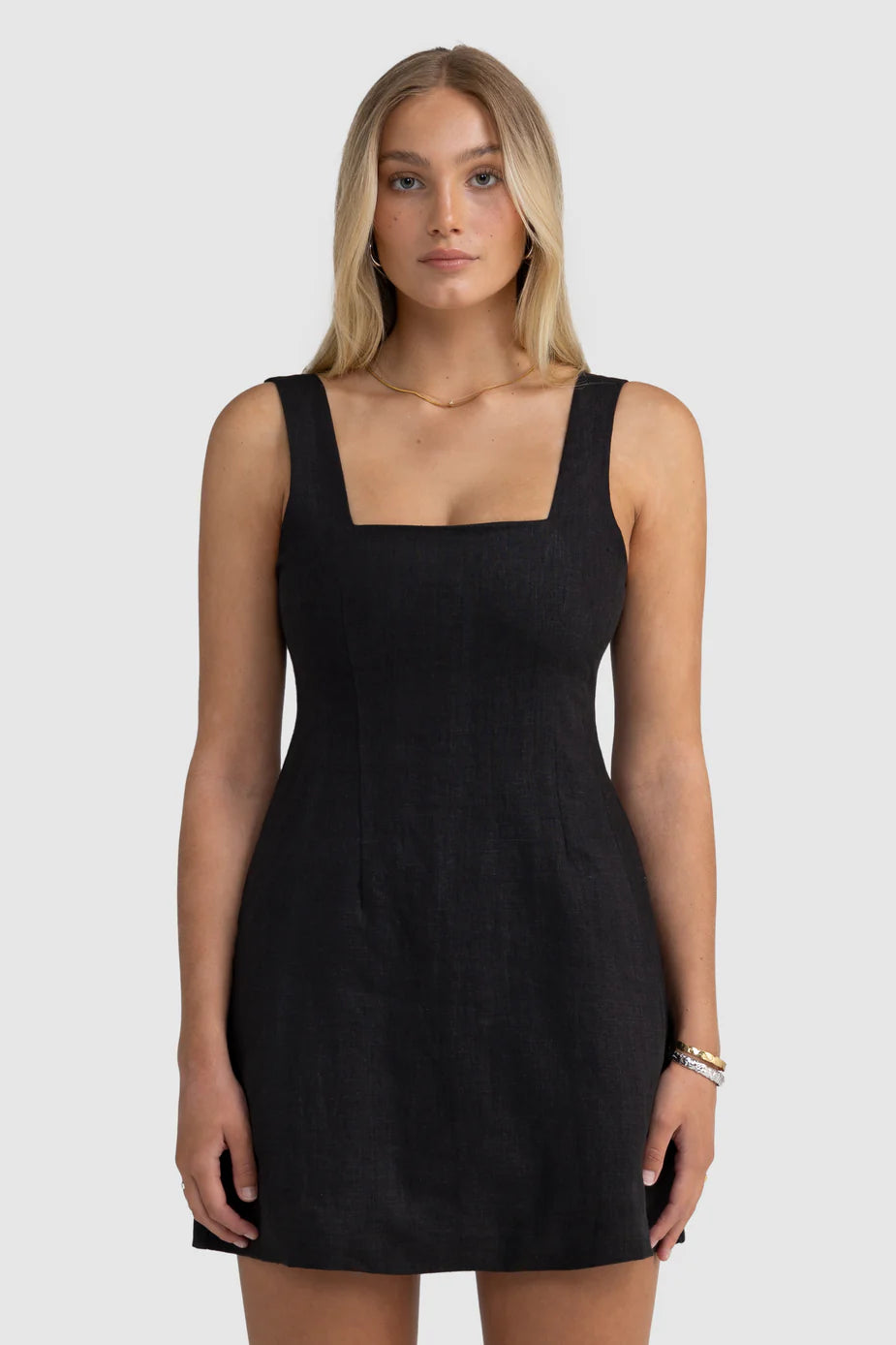 Zoey Linen Mini Dress