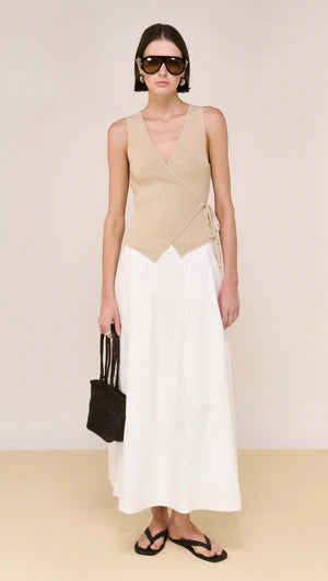 Marnie Knit Wrap Top