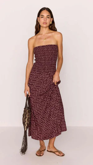 Sierra Ruched Maxi Dress