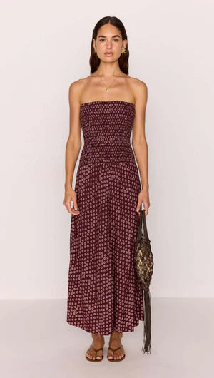 Sierra Ruched Maxi Dress