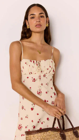 Clemence Bias Midi Dress