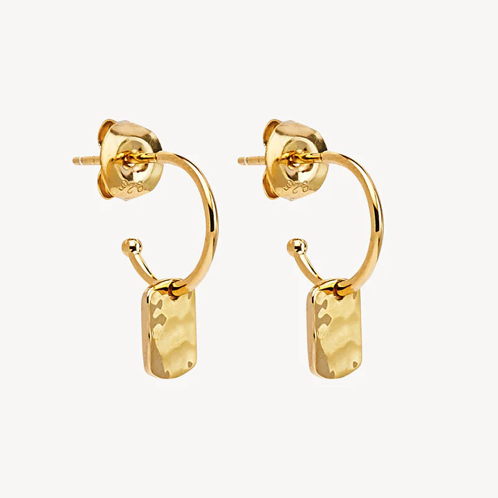 Tigger Gold Earring