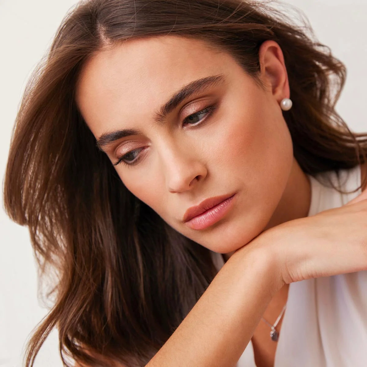 Luminosity Pearl Stud Earring