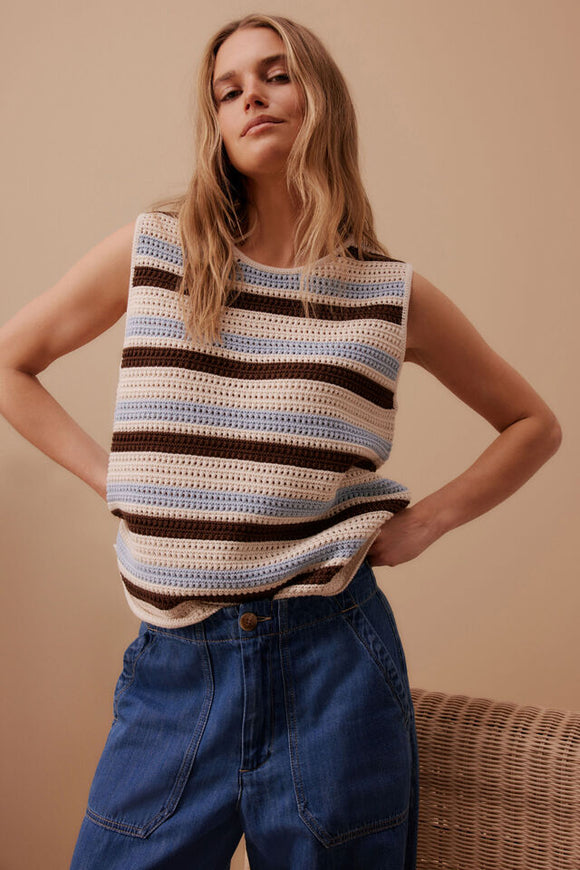 Margot Mesh Knit Tank