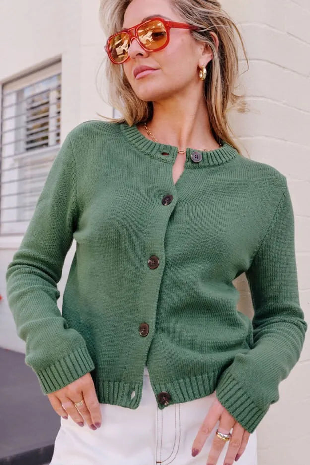 Nelly Long Sleeve Knit Cardi