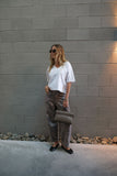 Boxy V Neck Tee