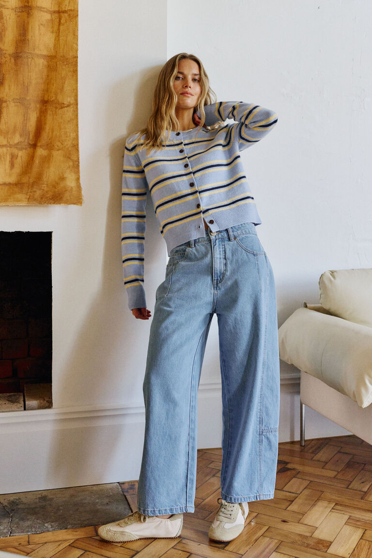 Demi Barrel Jean