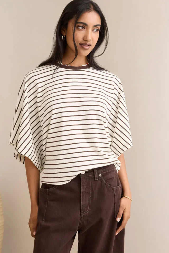 Lucy Relaxed Sleeve Tee