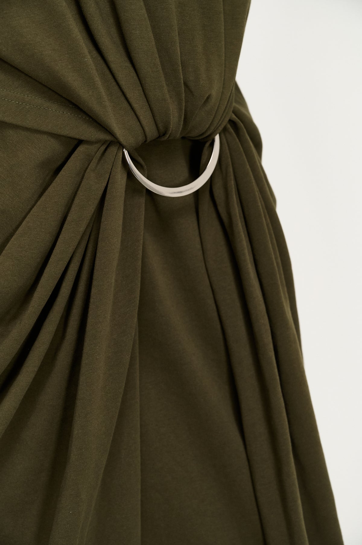 Tovae Draped Midi Tee Dress