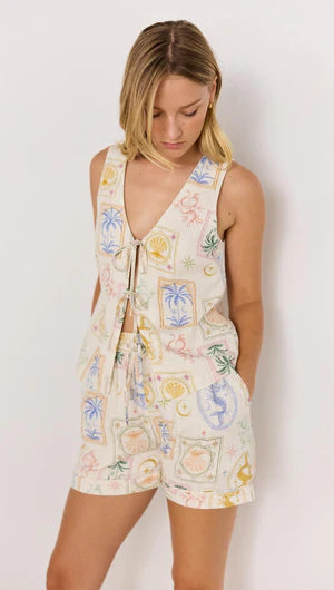 Sirena Drawstring Shorts