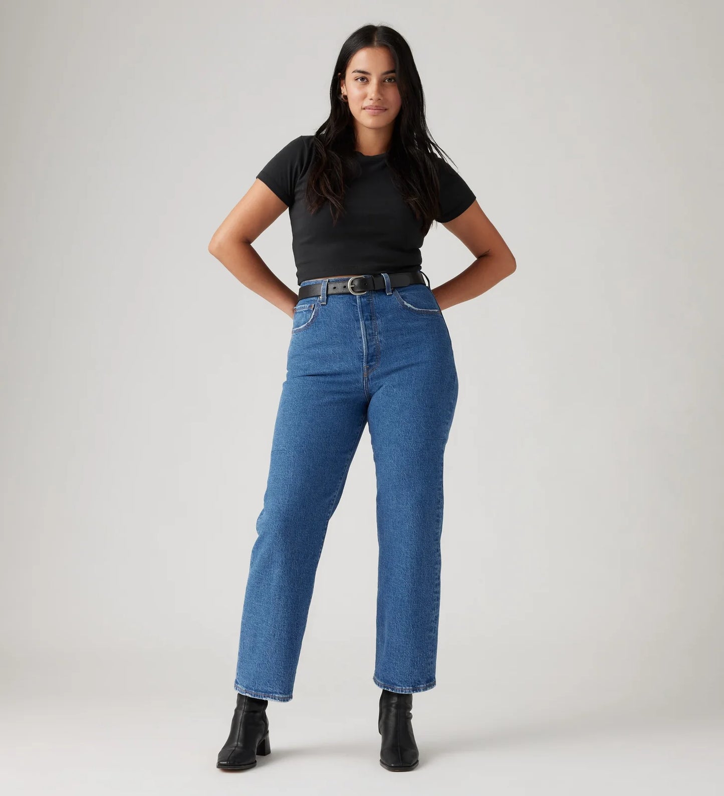 Ribcage Straight Ankle Jeans L29