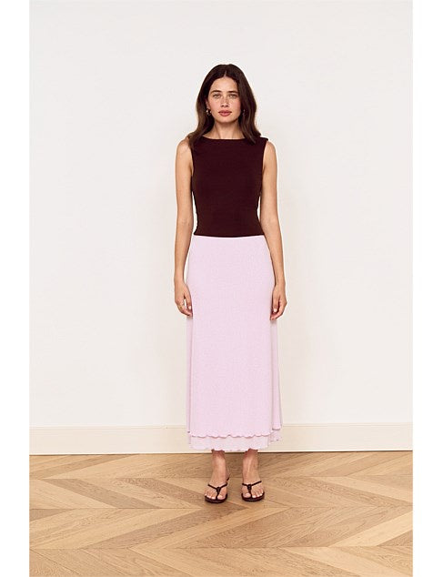 Echo Mesh Skirt