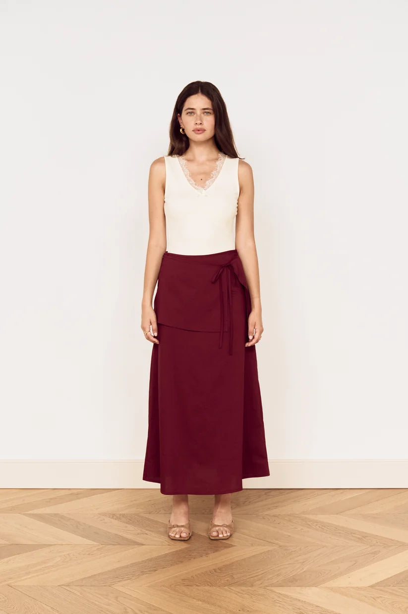 Lola Overlay Midi Skirt