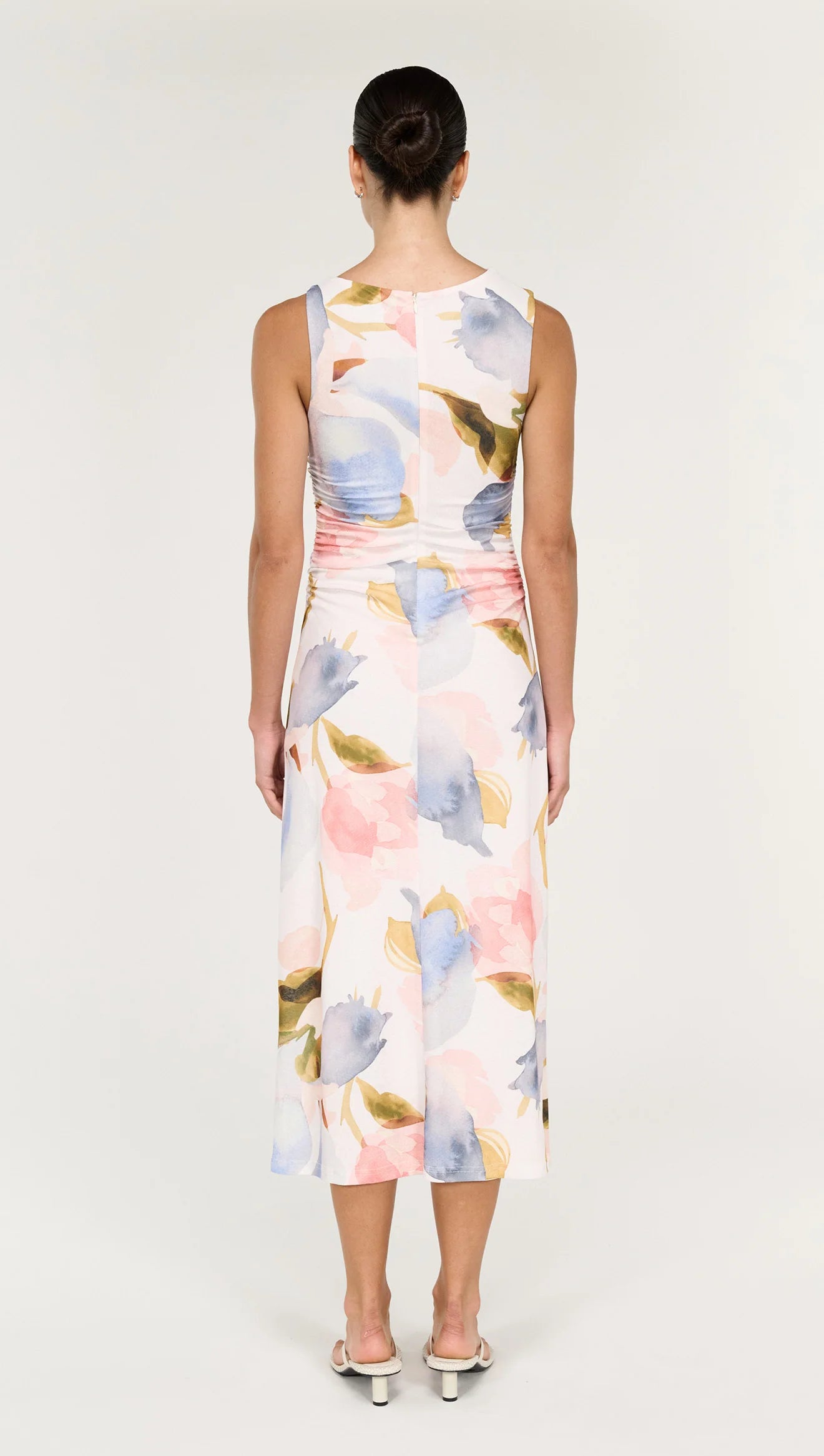 Valea Mesh Midi Dress