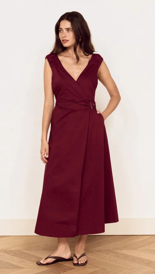 Lola Wrap Midi Dress