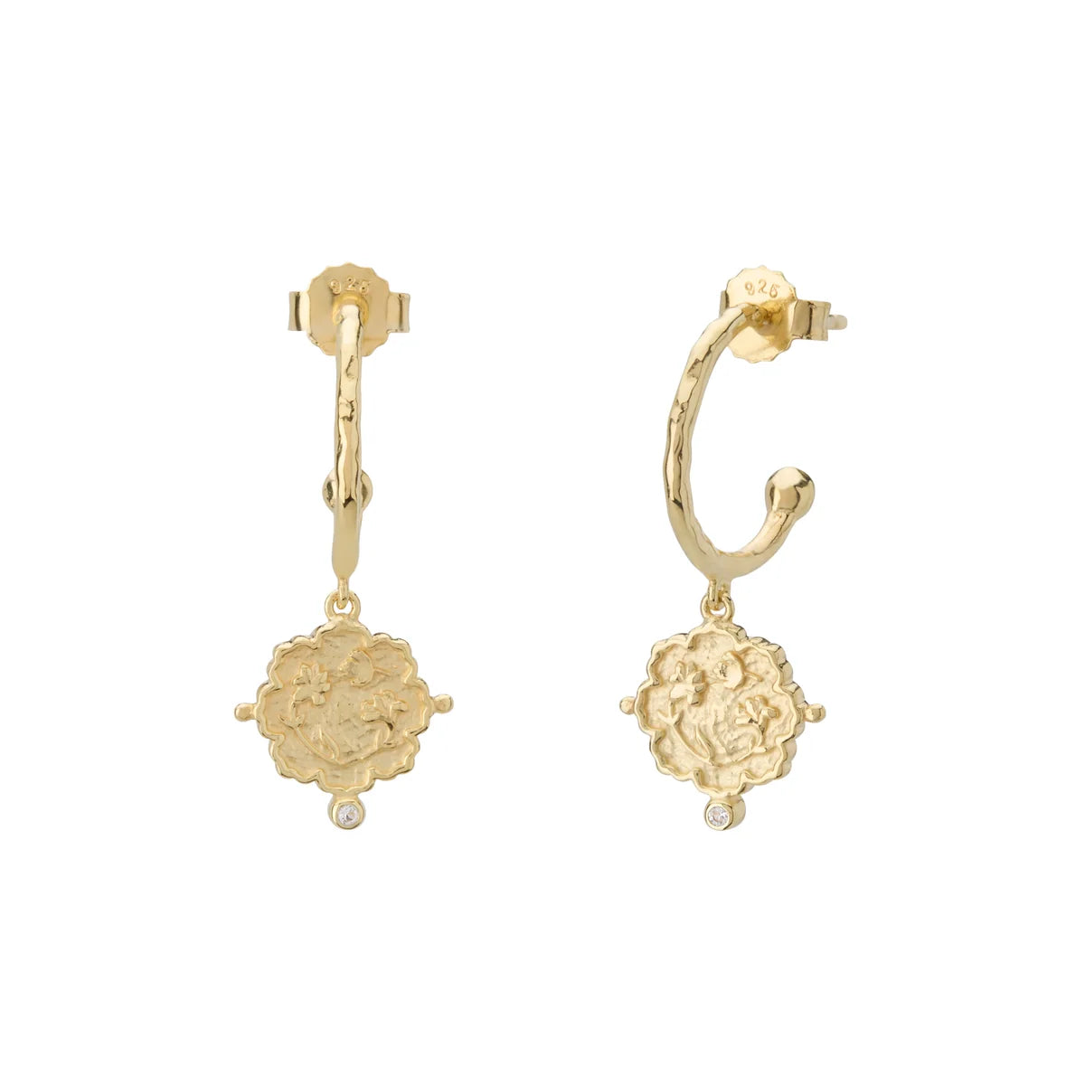 Loved Always Floral Hoop