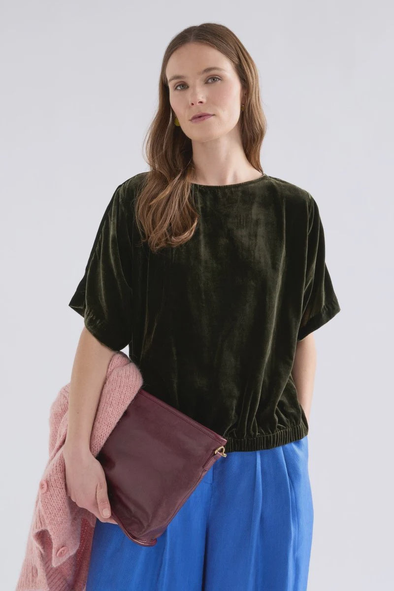 Suuri Gathered Top
