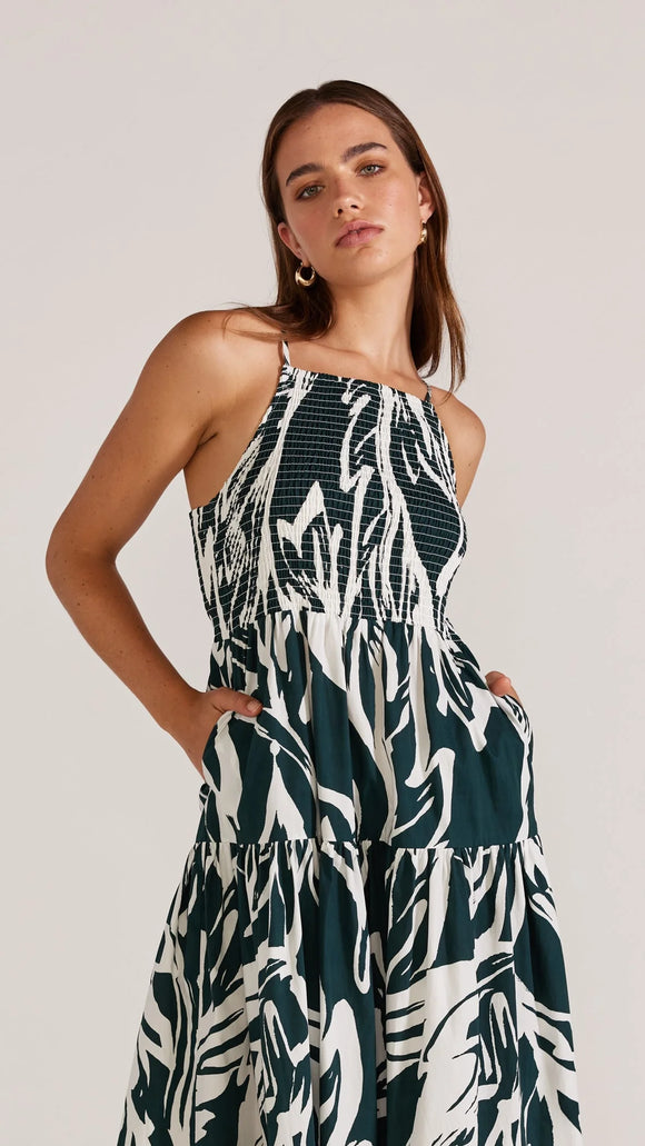 Amara Shirred Sundress