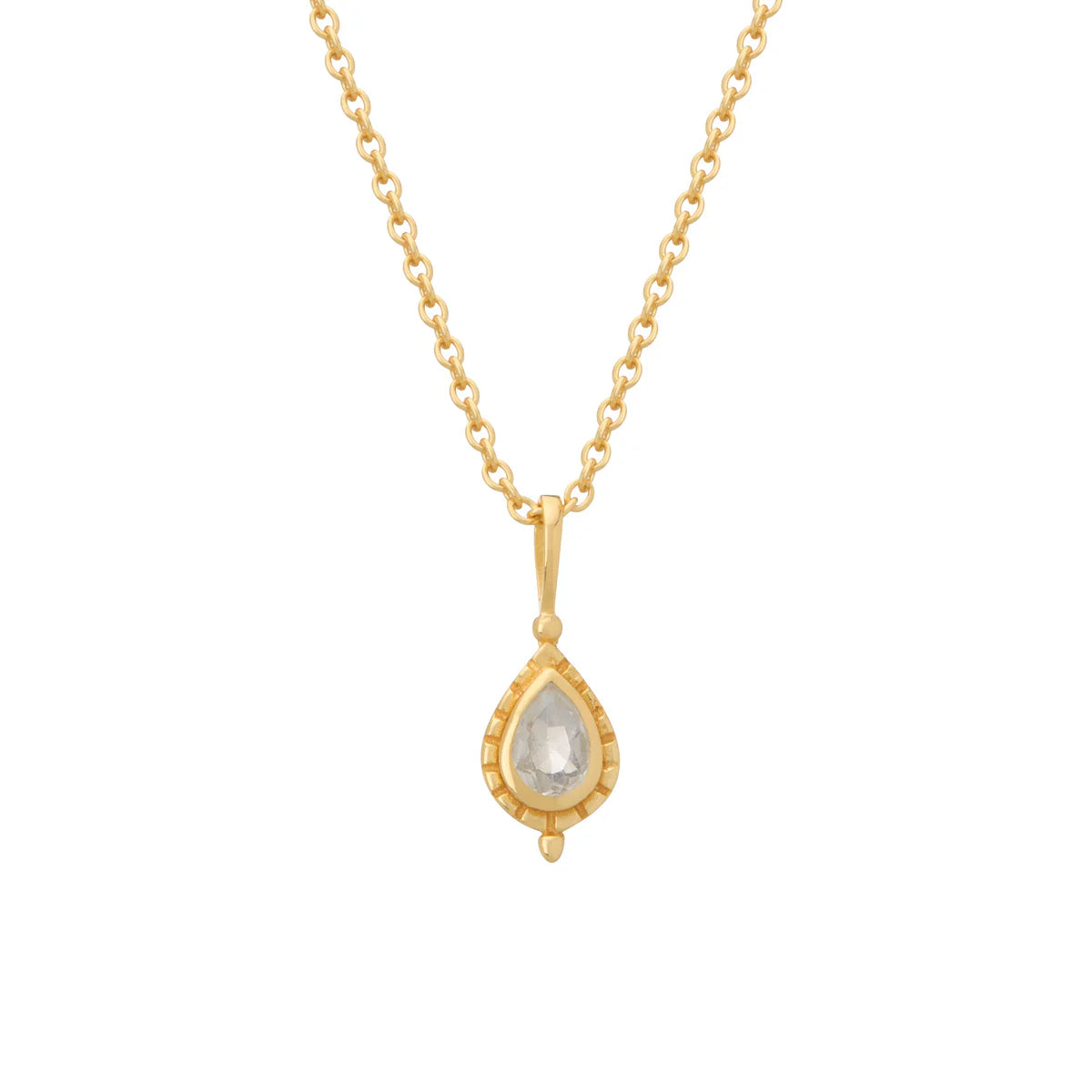 Birthstone Necklace - Gold