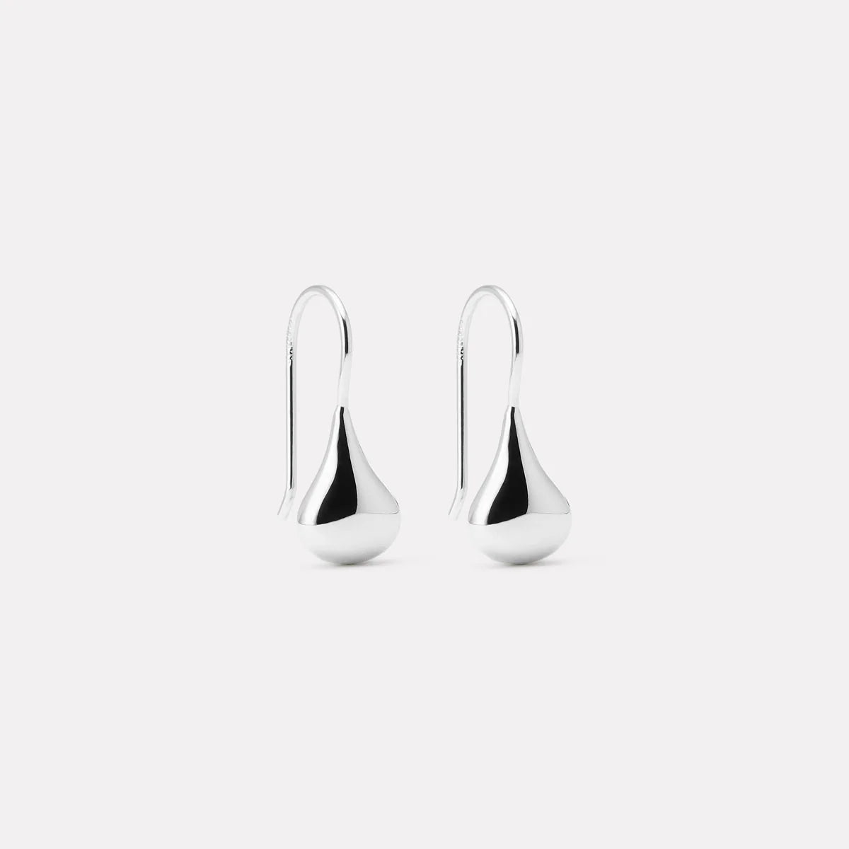 Baby Tears Earring Silver