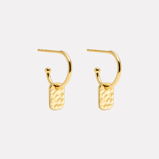 Tigger Gold Earring