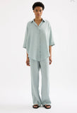 Lounge Linen Longline Shirt