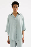 Lounge Linen Longline Shirt