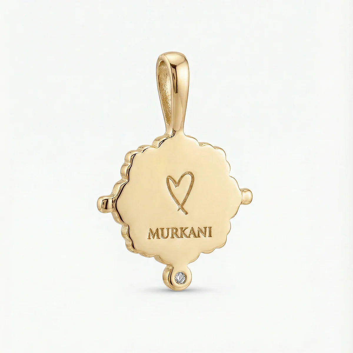 Loved Always Floral Pendant Small