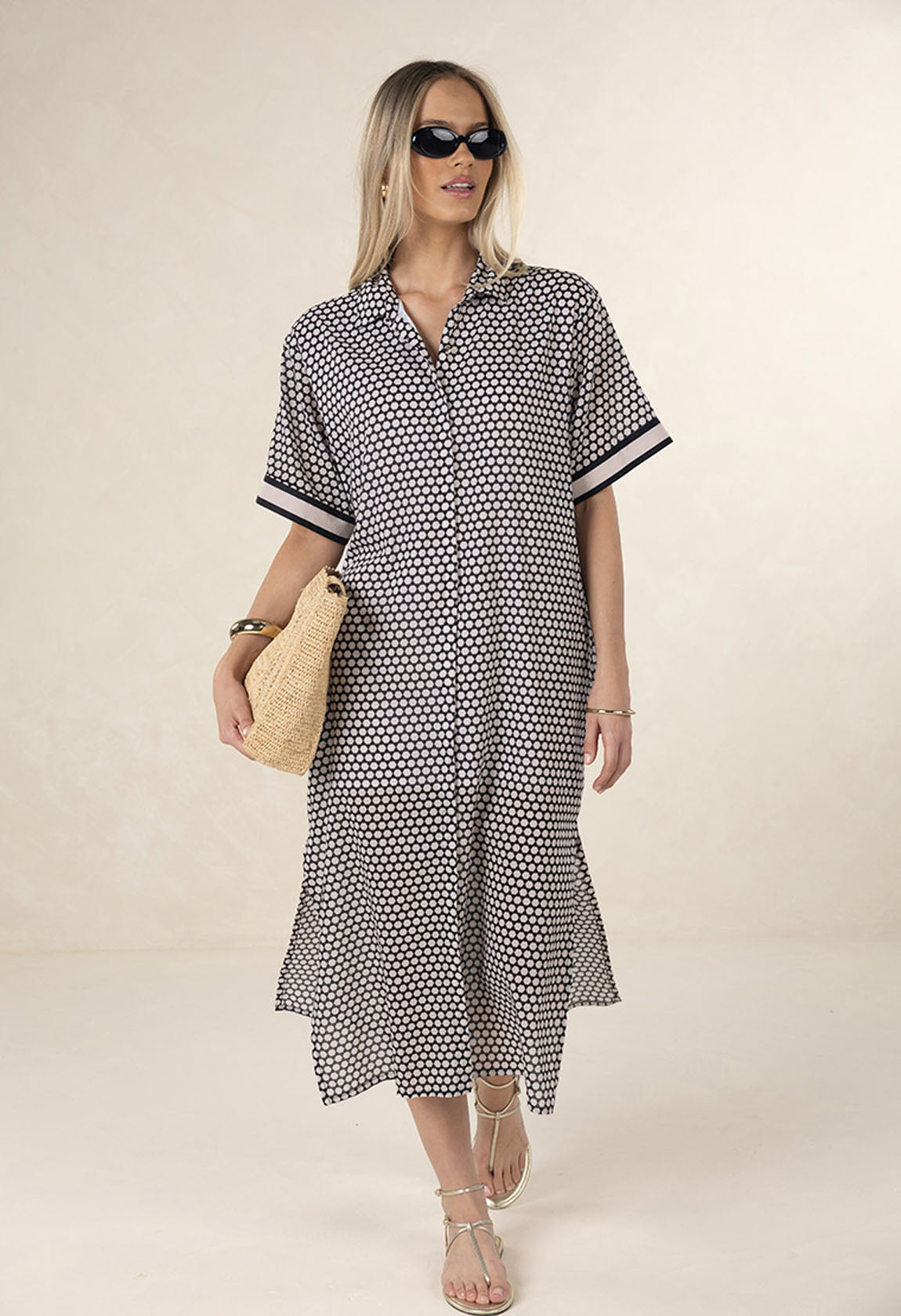 Hexi Shirt Dress