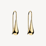 My Silent Tears Earring  Yellow Gold