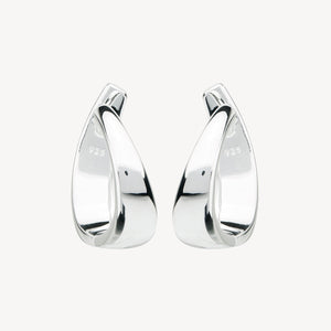 The Plunge Silver Earrings