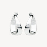 The Plunge Silver Earrings