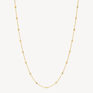 Birdsong Yellow Gold Chain Necklace