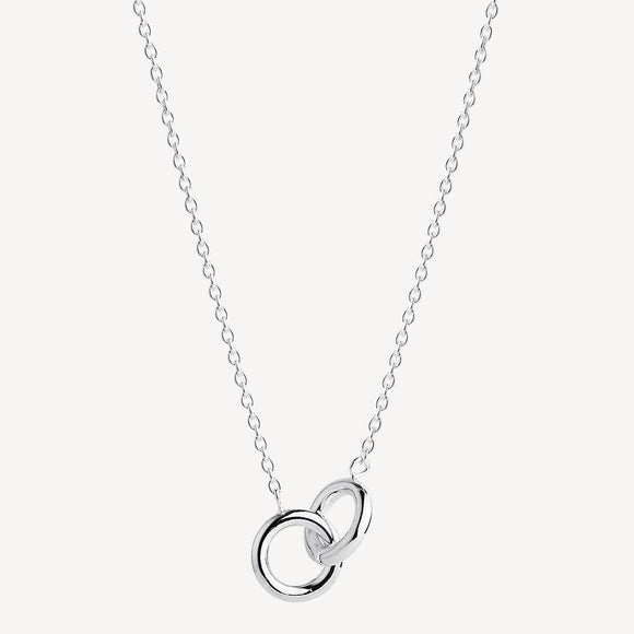 Embrace Necklace Silver