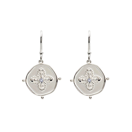 Sahara Small Earrings Silver