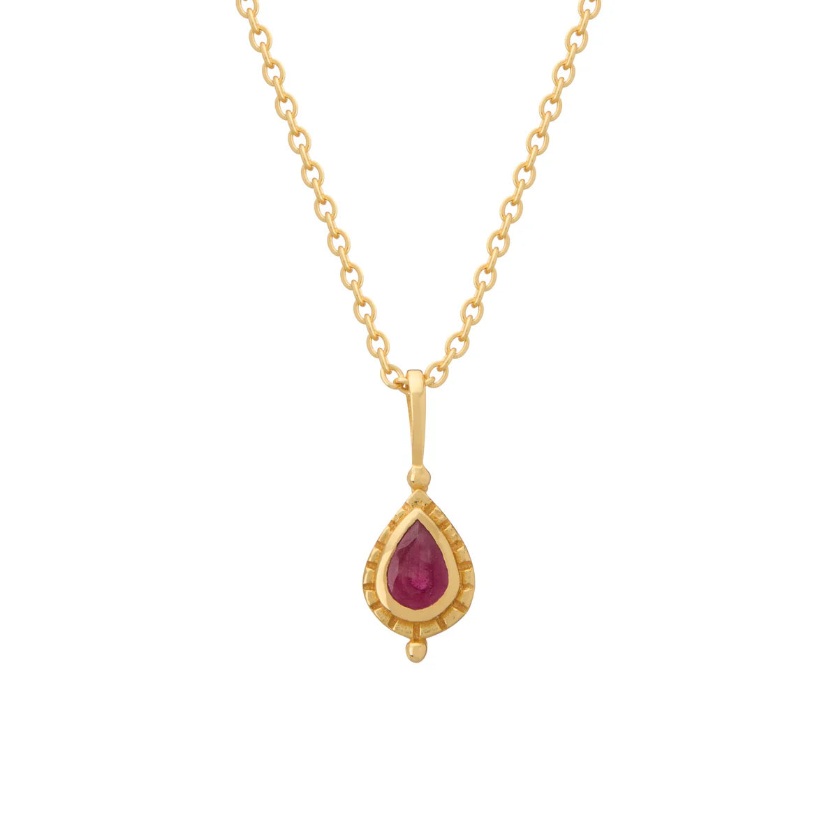 Birthstone Necklace - Gold