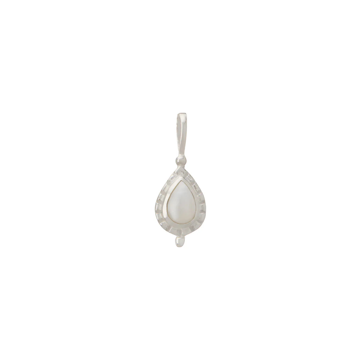 Birthstone Charm - Silver
