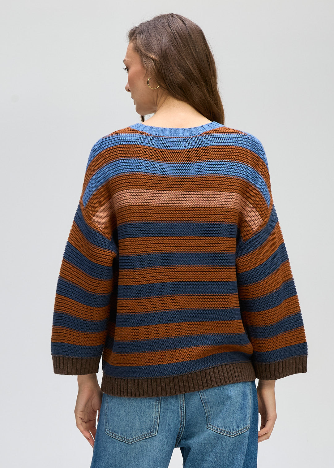 Chunky Stripe Crew