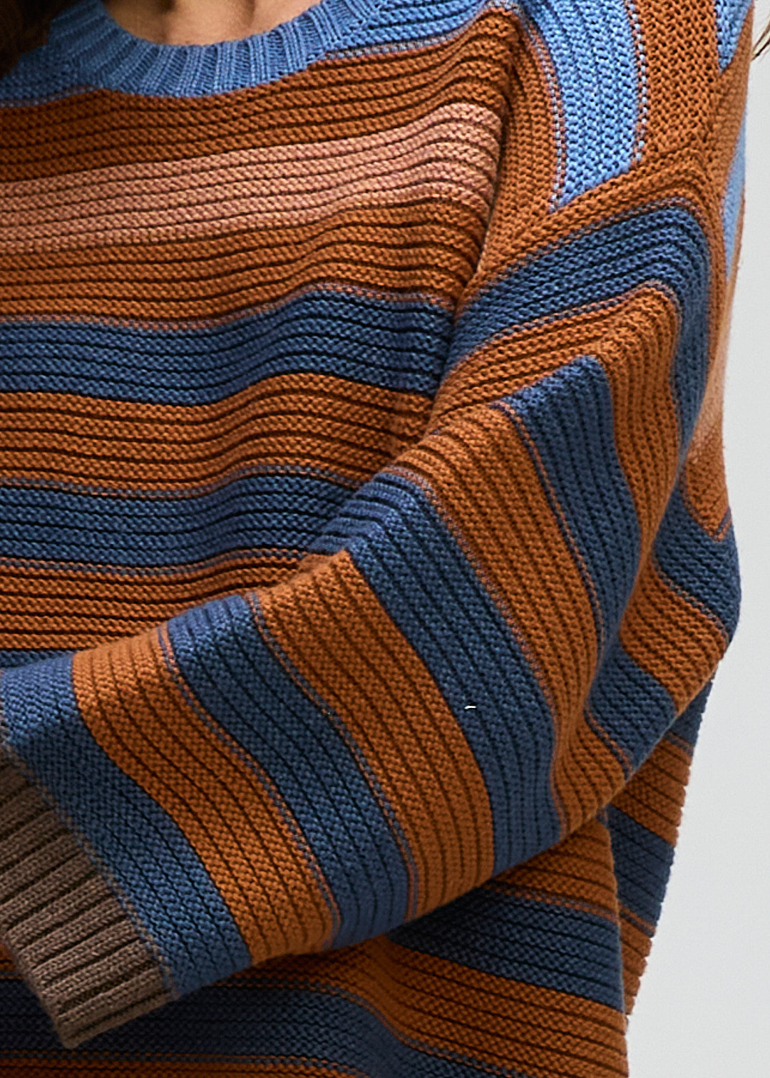Chunky Stripe Crew
