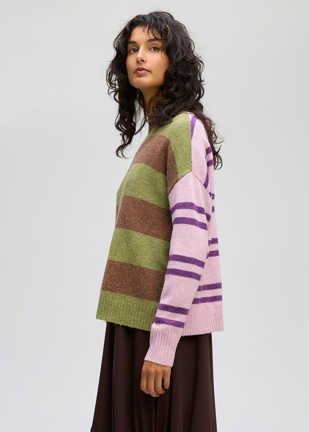 Groove Stripe Crew