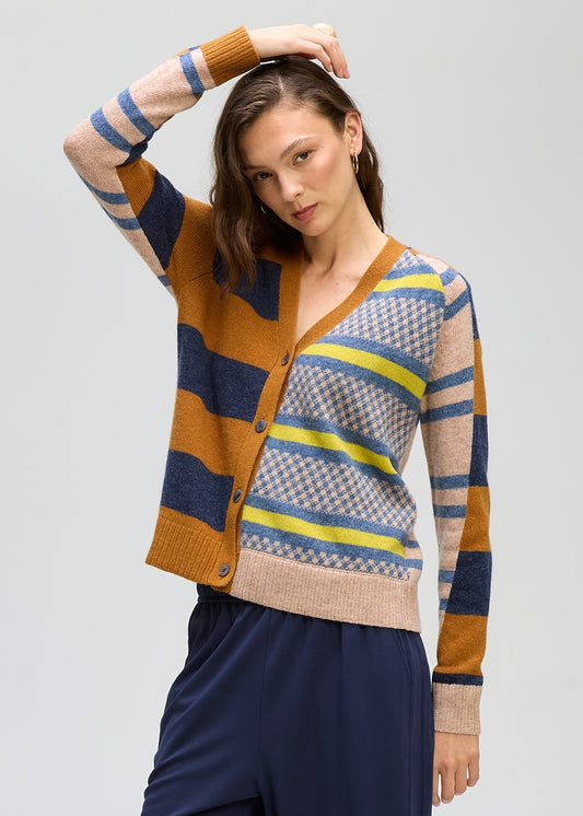 Groove Stripe Cardi