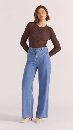 Luna Ribbed Top