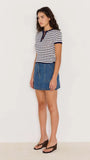 Chloe Stripe Knit Tee