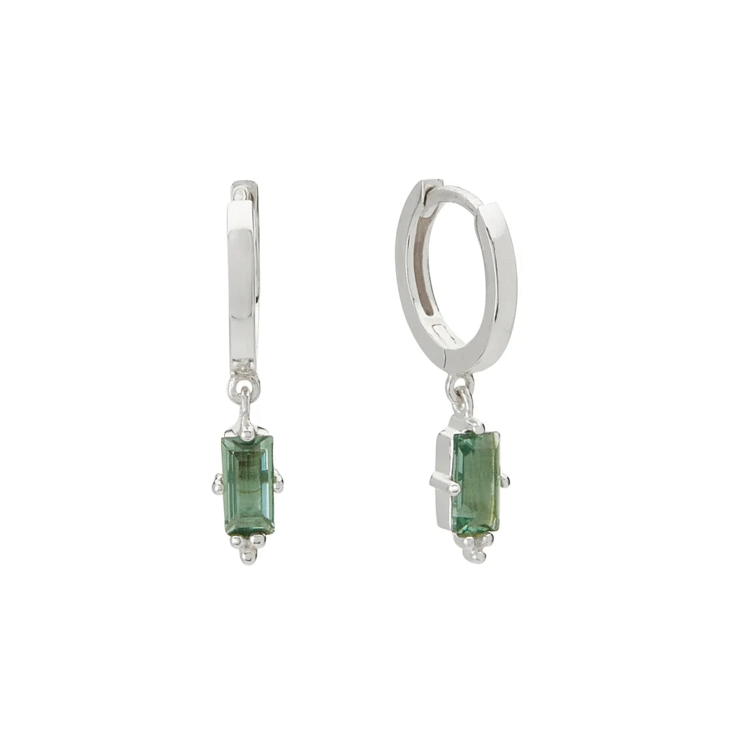 Huggies Green Quartz Baguette